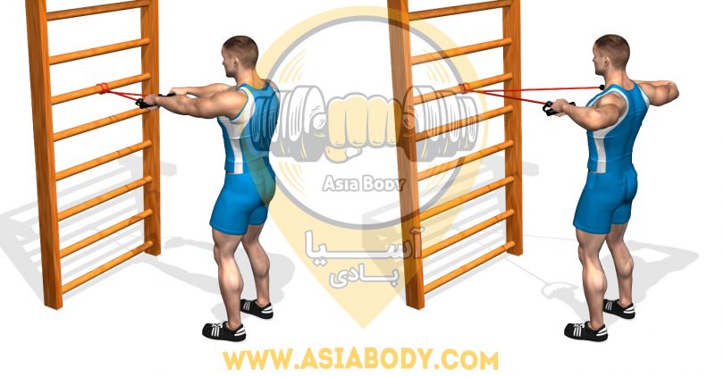 UPPER BACK STANDING WITH ELASTIC