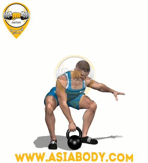 1 HAND SWING RELEASE WITH KETTLEBELL