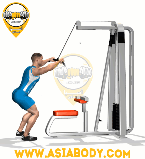 PULL DOWN AT THE LAT MACHINE