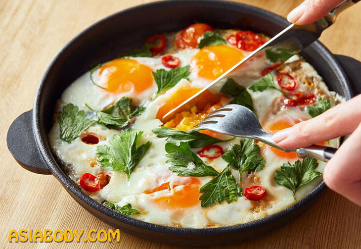 تخم مرغ برای عضله سازی